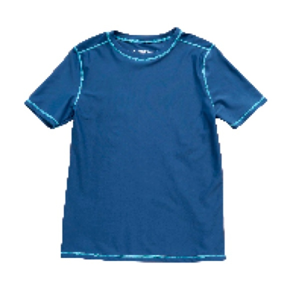 🆕 Z by zella kids swim rashguard denim blue